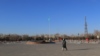 Центральная площадь Жанаозена, на которой в 2011 году бастовали нефтяники