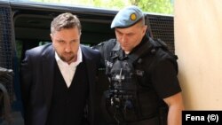 The former mayor of Sarajevo, Abdulah Skaka, was handed over to the Sarajevo Canton Prosecutor's Office in Sarajevo on May 24.