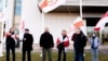 In honor of Belarusian Freedom Day, a white-red-white flag was raised on the building of the Lithuanian Seimas in Vilnius on March 25.