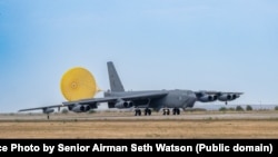 Avion american la baza aeriană Mihail Kogălniceanu, din Dobrogea, în iulie 2021.