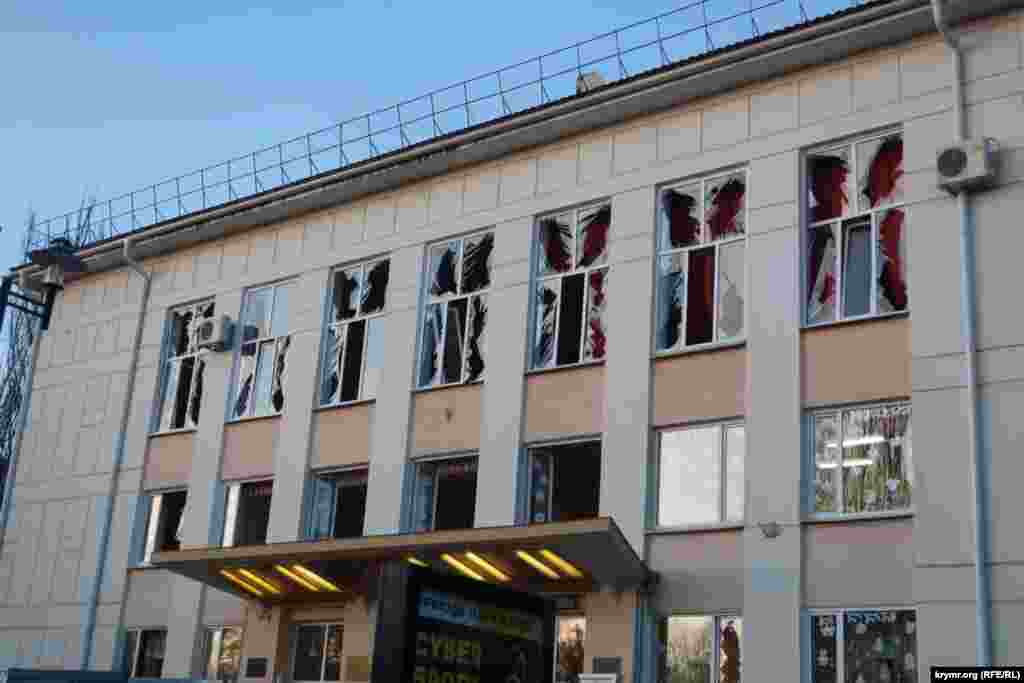 An RFE/RL correspondent reports that the explosion was so strong it shattered windows and woke up residents in different parts of the city. Ukrainian Air Force Spokesperson Yuriy Ihnat said he thought it would be hard for the Novocherkassk -- which can carry tanks and armored vehicles and be used to land troops ashore -- to return to service.