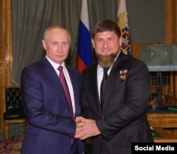 ვლადიმირ პუტინისა და რამზან კადიროვის შეხვედრა, 2024 წლის თებერვალი