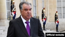 Tajik President Emomali Rahmon (file photo)