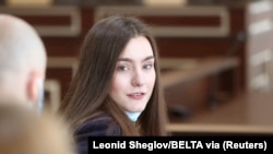 Russian citizen Sofia Sapega was detained in Minsk with her then-boyfriend Raman Pratasevich in May 2021. 