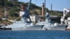 Носії крилатих ракет «Калібр» – малі ракетні кораблі Чорноморського флоту РФ «Вишній Волочок» та «Орехово-Зуєво» в Севастопольській бухті, архівне фото
