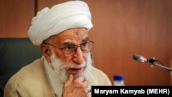Ayatollah Ahmad Jannati, the head of Iran's assembly of experts.(file photo)