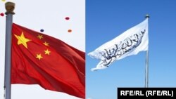 د طالبانو او چین بیرغونه