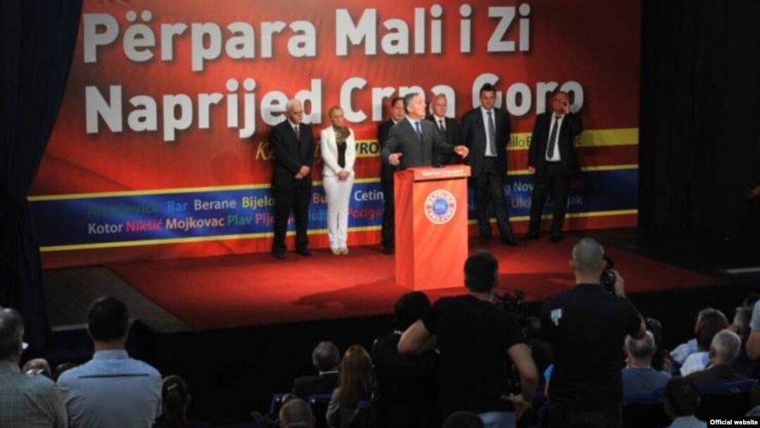 Milo Đukanović na predizbornom mitingu DPS u Tuzima