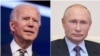 U.S. President Joe Biden (left) and his Russian counterpart, Vladimir Putin (composite file photo)
