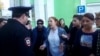 Акция протеста против мобилизации в Махачкале
