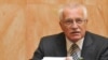 Vaclav Klaus na sednici Ustavnog suda Češke