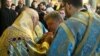 Украинанын президенти Петро Порошенко Константинополь патриархы Варфоломей менен. 6-январь, 2019-жыл. 