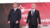 «Պատիվ ունեմ» դաշինքի առաջնորդներ Սերժ Սարգսյանը և Արամ Վանեցյանը, հունիս, 2021թ.