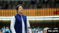 د پاکستان وزیراعظم عمران خان.