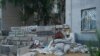 Баррикады в освобожденном Славянске, 13 июля 2014 года
