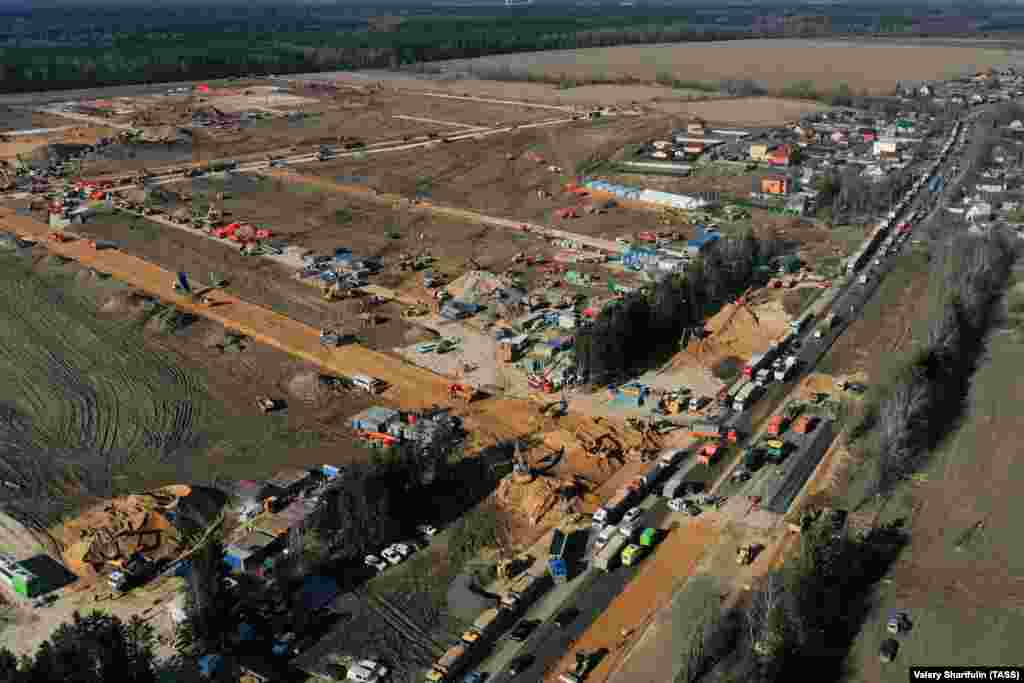 The head of Russia's Bashkortostan region, about 1,200 kilometers east of Moscow, has said his region would also build a new hospital within the next few months to treat coronavirus patients.