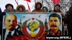 Communist imagery and symbols have been banned.