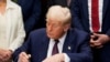 U.S. President Donald Trump delivers remarks at the White House in Washington, D.C.