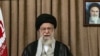 This image grab taken from footage broadcast by Iran's IRIB news on June 26 shows Supreme Leader Ayatollah Ali Khamenei addressing the nation.