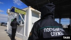 Адміністративний кордон із Кримом, російська сторона