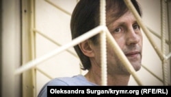 Pro-Ukrainian activist Volodymyr Balukh (file photo)
