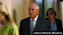 U.S. Secretary of State Rex Tillerson met with his Russian counterpart, Sergei Lavrov, on September 17. (file photo)