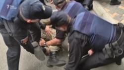 Activists Arrested Near Russian Consulate In Odesa