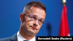 Ministrul ungar de externe Peter Szijjarto, septembrie 2018