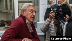 George Soros in Bishkek in November