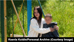 Xenia Koldin și fratele ei, Serhi, au fost forțați să plece din Ucraina în Rusia. Acum, sunt amândoi înapoi acasă. 