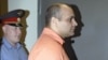 Former Moscow police officer Sergei Khadzhikurbanov, accused of helping to organize the contract-style murder of Anna Politkovskaya