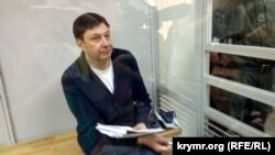 Kirill Vyshinsky in court on June 1