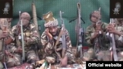 A szélsőséges iszlamista Boko Haram harcosai Nigériában