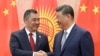 Президент Садыр Жапаров Кытайдын төрагасы Си Цзиньпин. Тяньцзинь, 31-август, 2025-жыл 