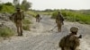 File photo of U.S. Marines in Afghanistan's southern Helmand Province.