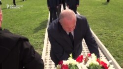 Georgian President Honors Fallen Soldiers From 2008 War With Russia