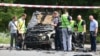 WATCH: Forensic Teams Start Work After Kyiv Blast