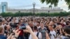 Protesters In Russia's Far East Demand Release Of Regional Governor Charged With Murders