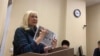 Kazakh rights activist Sanavar Zakirova (file photo)