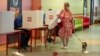 Галасаваньне на выбарах прэзыдэнта Польшчы. Варшава, 18 траўня 2025 году