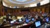 Armenia - The National Assembly debates amendments to the Electoral Code drafted by the government, Yerevan, 22 October 2018