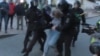 Woman Punched By Officer During Moscow Rally Arrest Hospitalized With Head Trauma