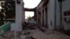 The damaged interior of the Doctors Without Borders hospital in Kunduz, Afghanistan, following bombardment by U.S. forces.