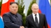 Kim Jong Un și Vladimir Putin, la o întâlnire din septembrie 2023.