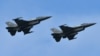 Avioane poloneze de luptă F-16. Fotografie ilustrativă.