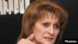 «Օրինաց երկր» կուսակցության փոխնախագահ Հեղինե Բիշարյանը: