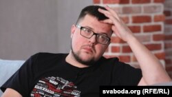 Pavel Belavus, who went on trial in February, was arrested in mid-November 2021 amid a crackdown on mass anti-government protests. (file photo)
