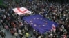 Bruxelles va trebui să ia o decizie cu privire la regresul Georgiei în privința criteriilor de aderare la UE. 