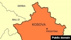 Kosovo - Kosovo map, undated