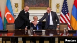 Əliyev, Tramp, Paşinyan